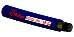 100R1AT -24 (1-1/2") Single-Wire Braid Hydraulic Hose