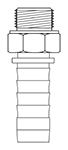 Balflex 23 Series 2-Piece Male BSP