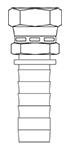 Balflex 23 Series 2-Piece Female JIS 60° Cone Swivel