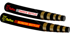 DIN 4SP -20 (1-1/4") Four-Wire Spiral Hydraulic Hose