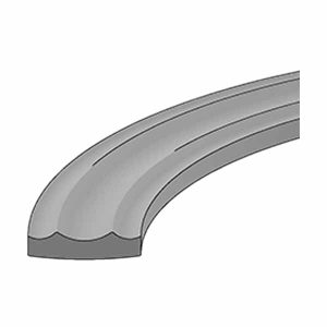 Urethane Symmetrical Hydraulic U-Seal (PRC187-01.625) – ID 1.625" x OD 2.000" x Height 0.110"