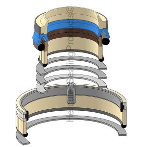 Anthony Hydraulic Cylinder Seal Kit – 80 mm Rod × 180 mm Bore – ATC-3218200693