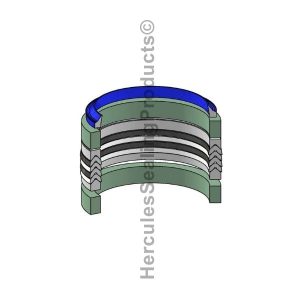 Hydraulic Telescopic Seal Kit, Bore 8.000 (ATL-15-621)