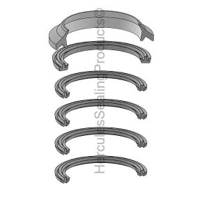 Hydraulic Seal Kit, Rod 2.500 (BAK-109010)