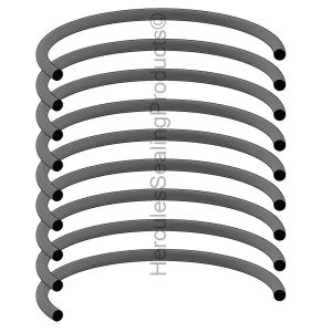 Hydraulic Seal Kit, Models 231 (BCK-6660750)
