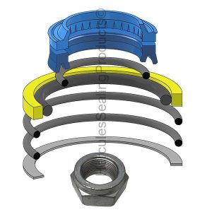 Bobcat Hydraulic Cylinder Seal Kit – 1.25 Rod × 2.25 Bore – BCK-7137786