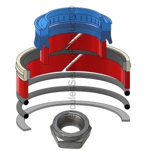 Bobcat Hydraulic Cylinder Seal Kit – 2 Rod × 3.25 Bore – BCK-7166257