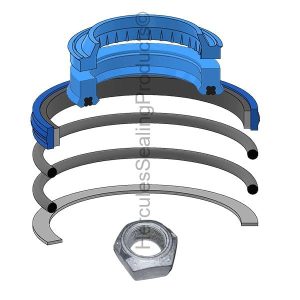 Bobcat Hydraulic Cylinder Seal Kit – 1.75 Rod × 2.75 Bore – BCK-7168820