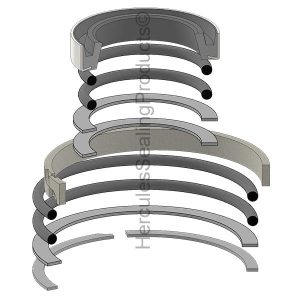 Anthony Hydraulic Cylinder Seal Kit – 1.75 Rod × 5 Bore – BK-65500K