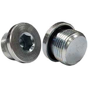 0.250-19", Hydraulic BSPP Thread Port Plug (SHTPP-G-1/4)