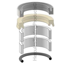 Hydraulic Seal Kit, Rod 3.000 (CAM-061-1347081)