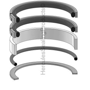 Hydraulic Seal Kit, Bore 5.000 (CAM-061-53974)