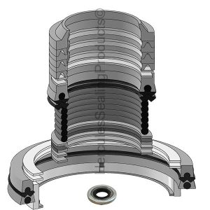 Hydraulic Seal Kit, Rod MULTI-STAGE (CAS-667622)