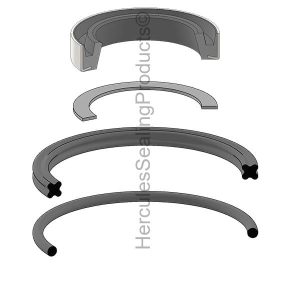Series 1000, Hydraulic Shaft Seal Kit, models 119-XXXX-001;-002;-003;-004; 120-XXXX-002;-003;-004 (CHR-6406-HSP)