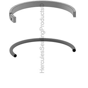 120x135x6.9, Hydraulic 2-Piece Step Cut Piston Seal Assemblies (CTC-2371934)