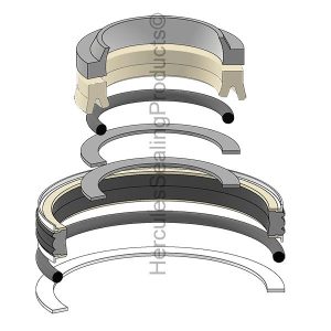 Hydraulic Cylinder Seal Kit – 35 mm Rod × 50 mm Bore – EF-2166980