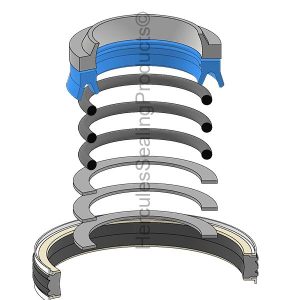 Hydraulic Cylinder Seal Kit – 65 mm Rod × 100 mm Bore – EF-3861990