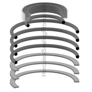 Hydraulic Cylinder Seal Kit – 1.125 Rod × 2 Bore – EN-A2430