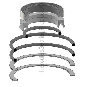Hydraulic Cylinder Seal Kit – 1.25 Rod × 3 Bore – EN-A2859