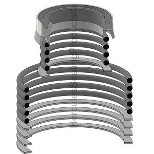 Hydraulic Cylinder Seal Kit – 1.5 Rod × 4 Bore – EN-A7564
