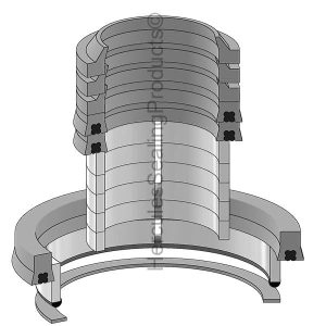Telescopic Cylinder Kit (EUC-R22HOIST)