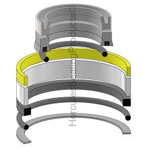 Hydraulic Cylinder Seal Kit – 1.5 Rod × 3 Bore – EY-2106793