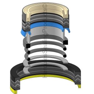 Ford Hydraulic Cylinder Seal Kit – 50 mm Rod × 100 mm Bore – FD-251339