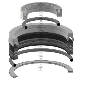 Ford Hydraulic Cylinder Seal Kit – 2 Rod × 3 Bore – FD-309984F