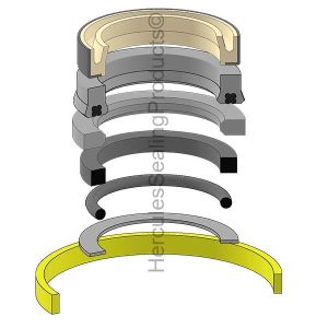 Ford Hydraulic Cylinder Seal Kit – 50 mm Rod × 90 mm Bore – FD-85802567