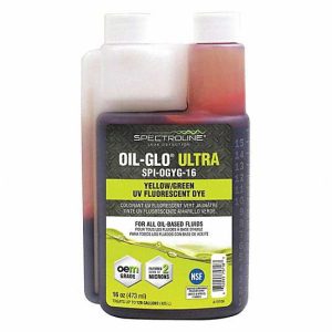 16 Oounce OIL-GLO ULTRA All-In-One Dye, Hydraulic Leak Detection (LDU-OIL-GLO-44-P)