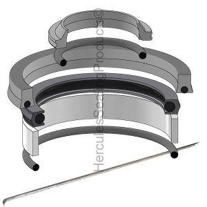 Gehl Hydraulic Cylinder Seal Kit – 1.125 Rod × 2.25 Bore – GEHL-L97978