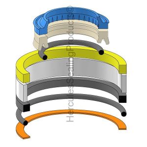 Gehl Hydraulic Cylinder Seal Kit – 1 Rod × 2.5 Bore – GEHL-L99170