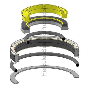 Genie Hydraulic Cylinder Seal Kit – 50 mm Rod × 70 mm Bore – GENIE-07.0721.0121GT