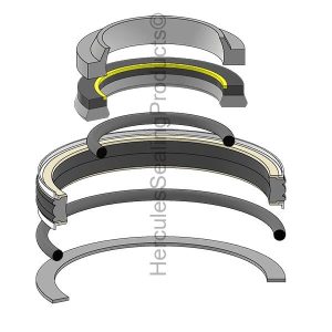 Genie Hydraulic Cylinder Seal Kit – 50 mm Rod × 100 mm Bore – GENIE-07.0721.0122GT