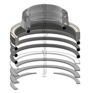 Genie Hydraulic Cylinder Seal Kit – 40 mm Rod × 63 mm Bore – GENIE-63354