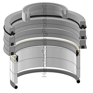 Gradall Hydraulic Cylinder Seal Kit – 2.5 Rod × 3.5 Bore – GRD-91123080