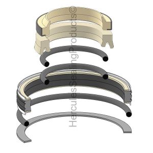 HIAB 100 mm Piston Kit – HIAB-330-0773