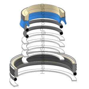 HIAB 100 mm Piston Kit – HIAB-330-0889