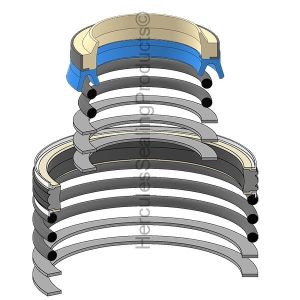 HIAB 100 mm Piston Kit – HIAB-330-1583