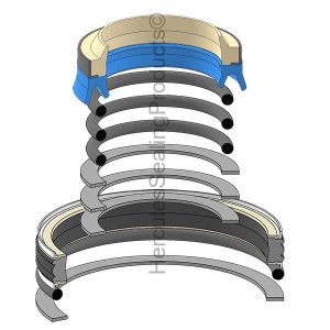 HIAB 105 mm Piston Kit – HIAB-330-1613