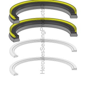 Hydraulic Seal Kit, Bore 100.000, Models 045 (HIAB-542148)