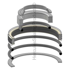 HIAB 100 mm Piston Kit – HIAB-622-1661