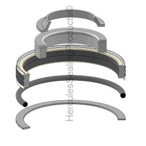 HIAB 100 mm Piston Kit – HIAB-622-1670
