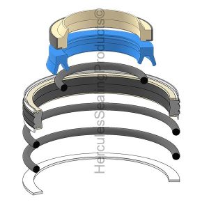 HIAB 100 mm Piston Kit – HIAB-872-8038