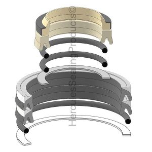 Hitachi Hydraulic Cylinder Seal Kit – 95 mm Rod × 150 mm Bore – HIT-4096960