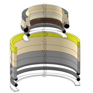 Hitachi Hydraulic Cylinder Seal Kit – 140 mm Rod × 190 mm Bore – HIT-4171992