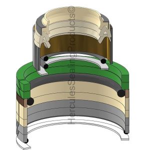 Hitachi Hydraulic Cylinder Seal Kit – 65 mm Rod × 95 mm Bore – HIT-4364914