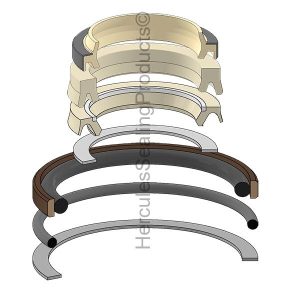 Hitachi Hydraulic Cylinder Seal Kit – 80 mm Rod × 115 mm Bore – HIT-4369893P