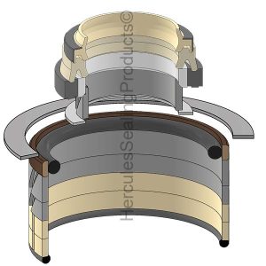 Hitachi Hydraulic Cylinder Seal Kit – 150 mm Rod × 215 mm Bore – HIT-4660466