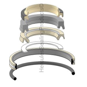 Hitachi Hydraulic Cylinder Seal Kit – 85 mm Rod × 125 mm Bore – HIT-9178294